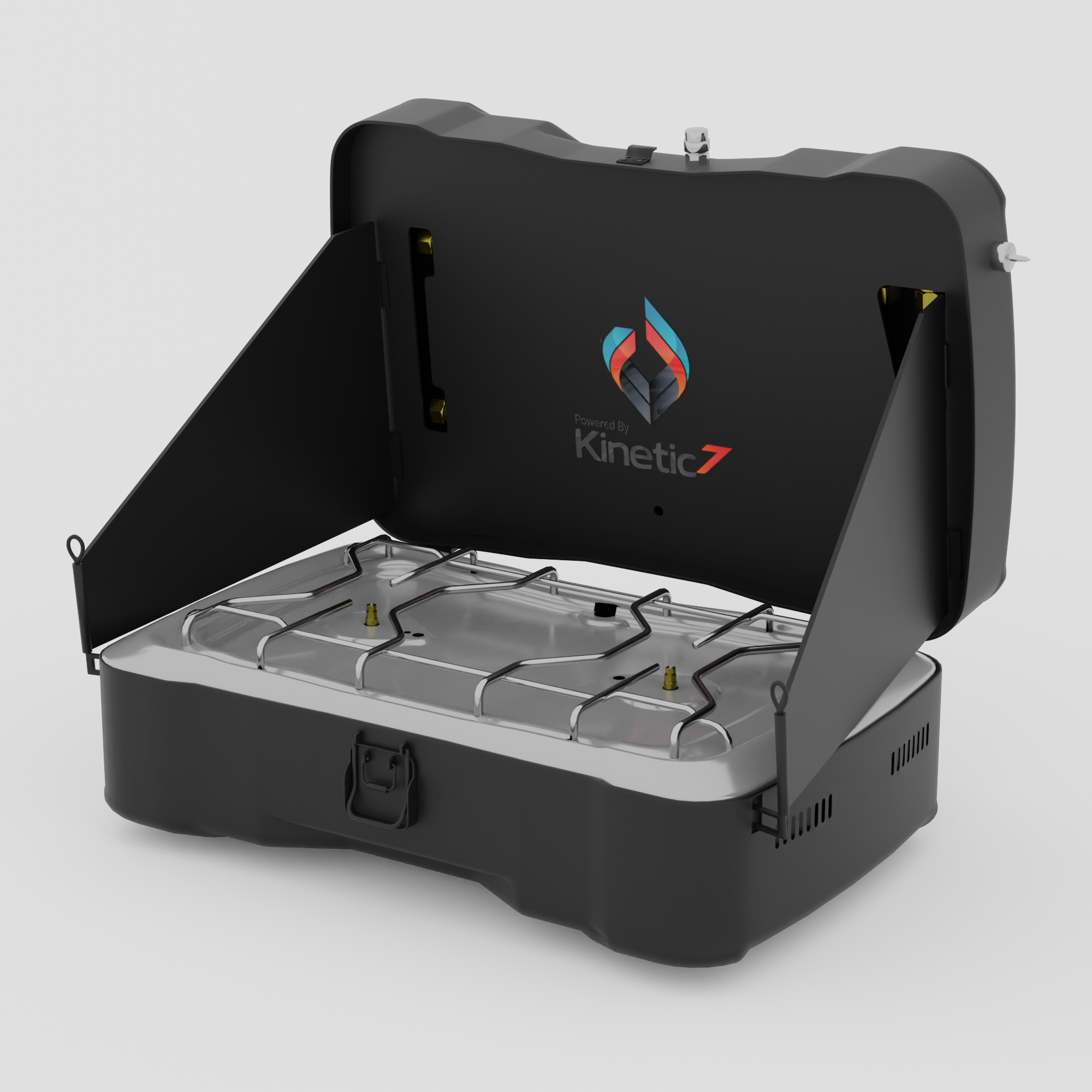 The Portable Nomad™️ cooking stove for federal disaster management and emergency use.