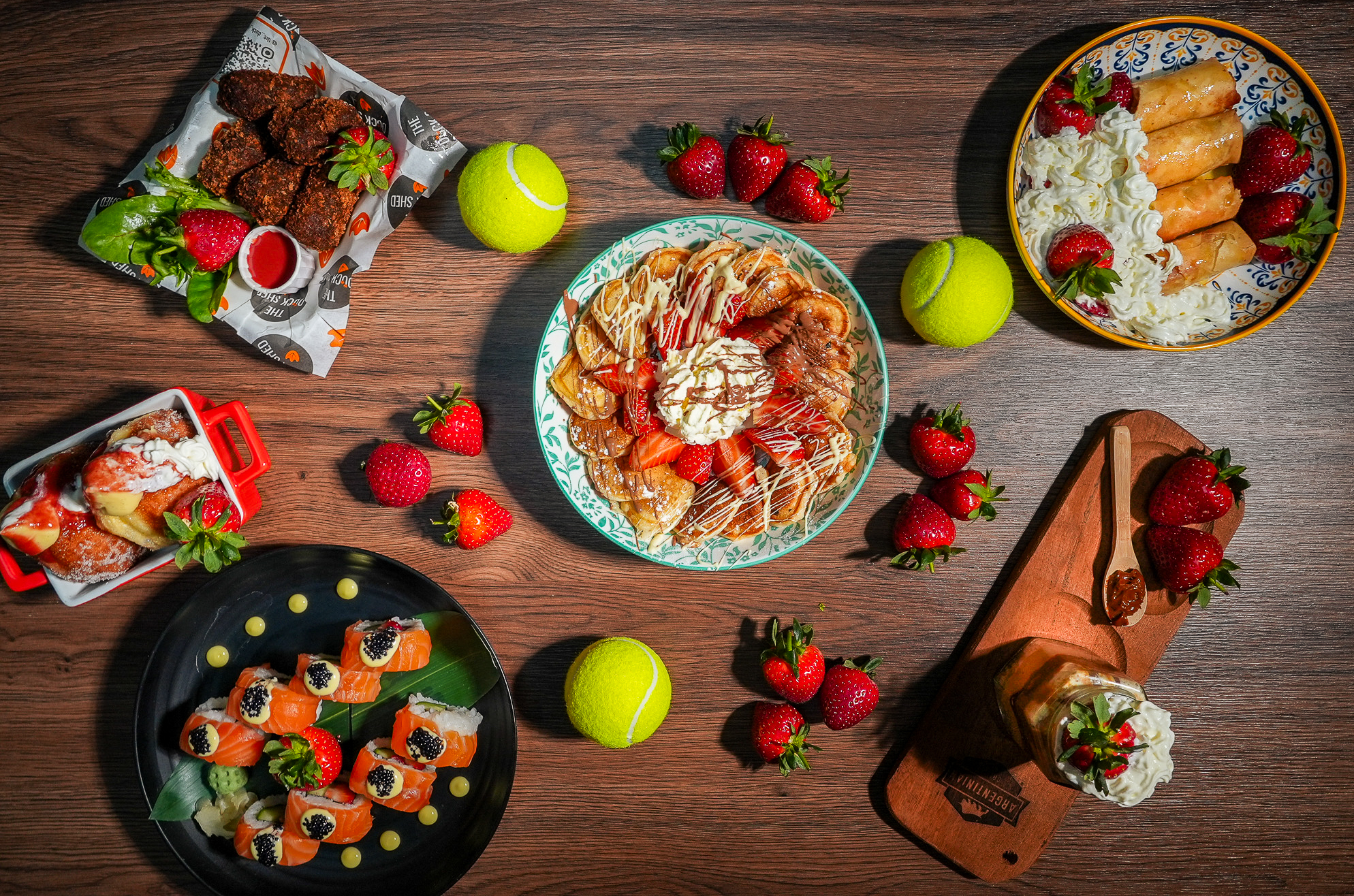 From strawberries and cream to sushi rolls: how Wimbledon became a culinary season of its own