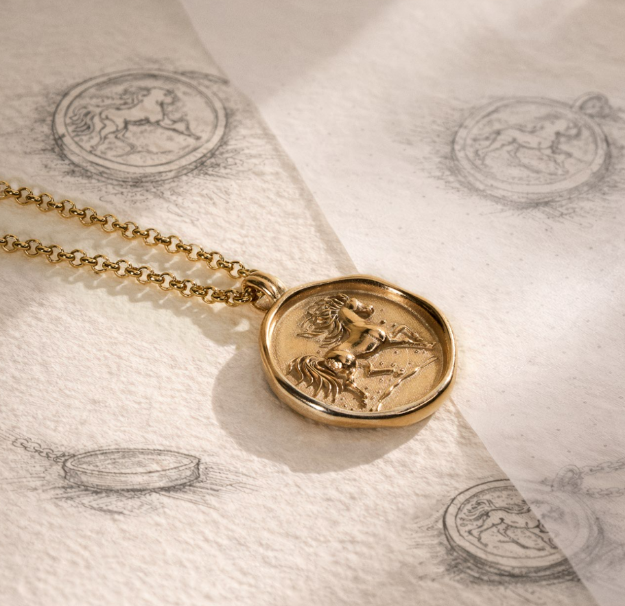 Why Dower & Hall's Fire Horse Talisman Necklace Speaks to a New Generation of Jewellery Buyers