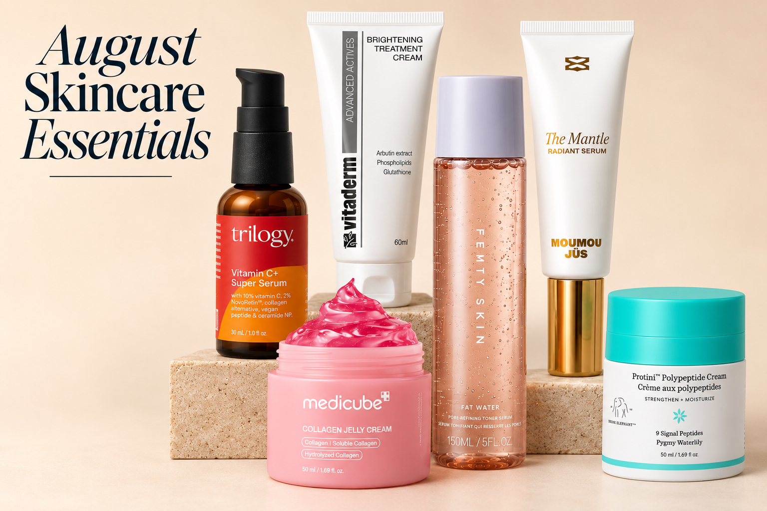 The August Edit: Top 6 Skincare Products