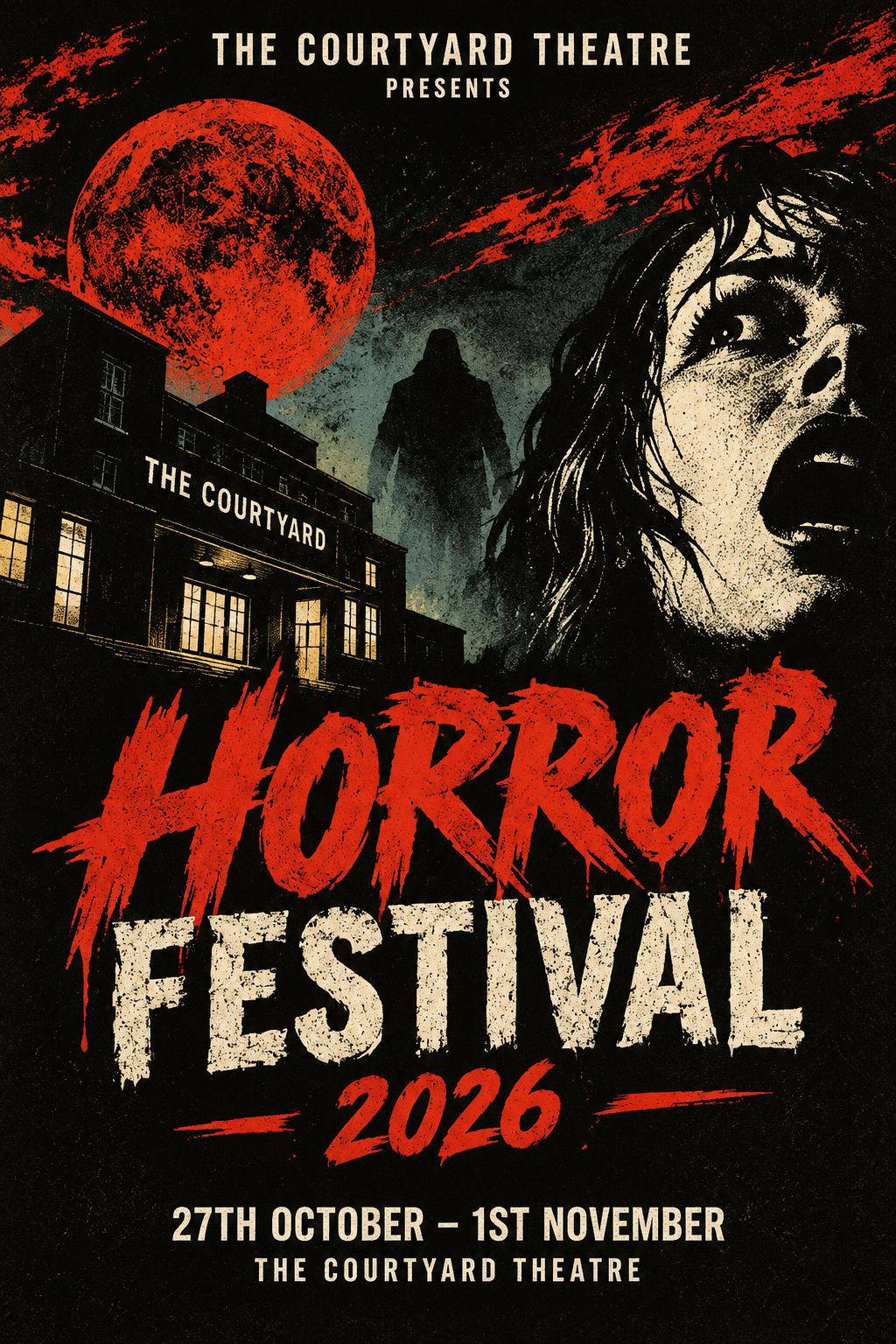 The Courtyard Theatre brings a week of horror, comedy and cabaret to London this Halloween