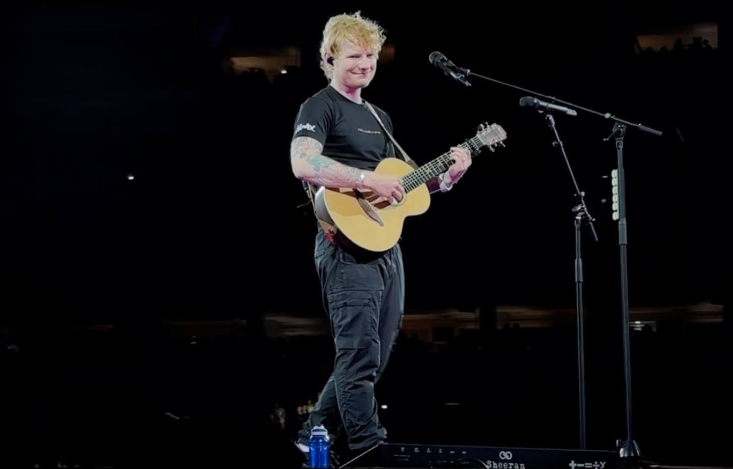 Britons split over Macklemore removal as Ed Sheeran defends keeping politics off stage