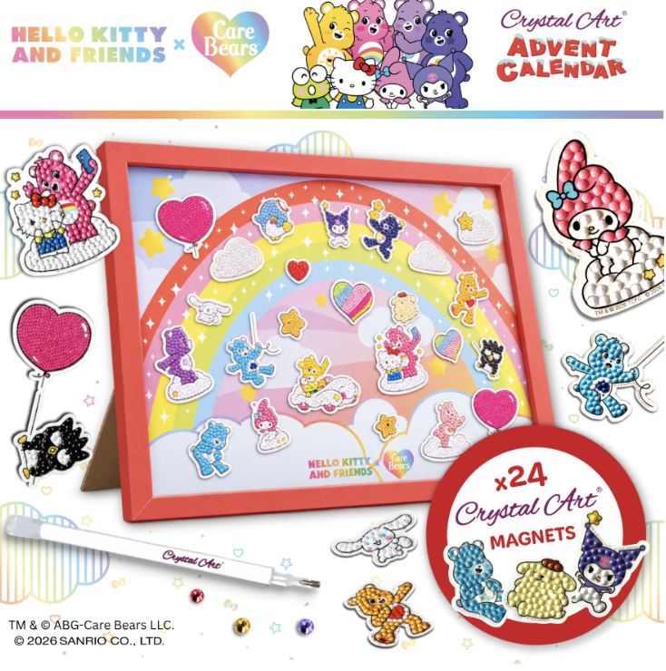 Hello Kitty and the Care Bears join forces for the grown-up Advent calendar