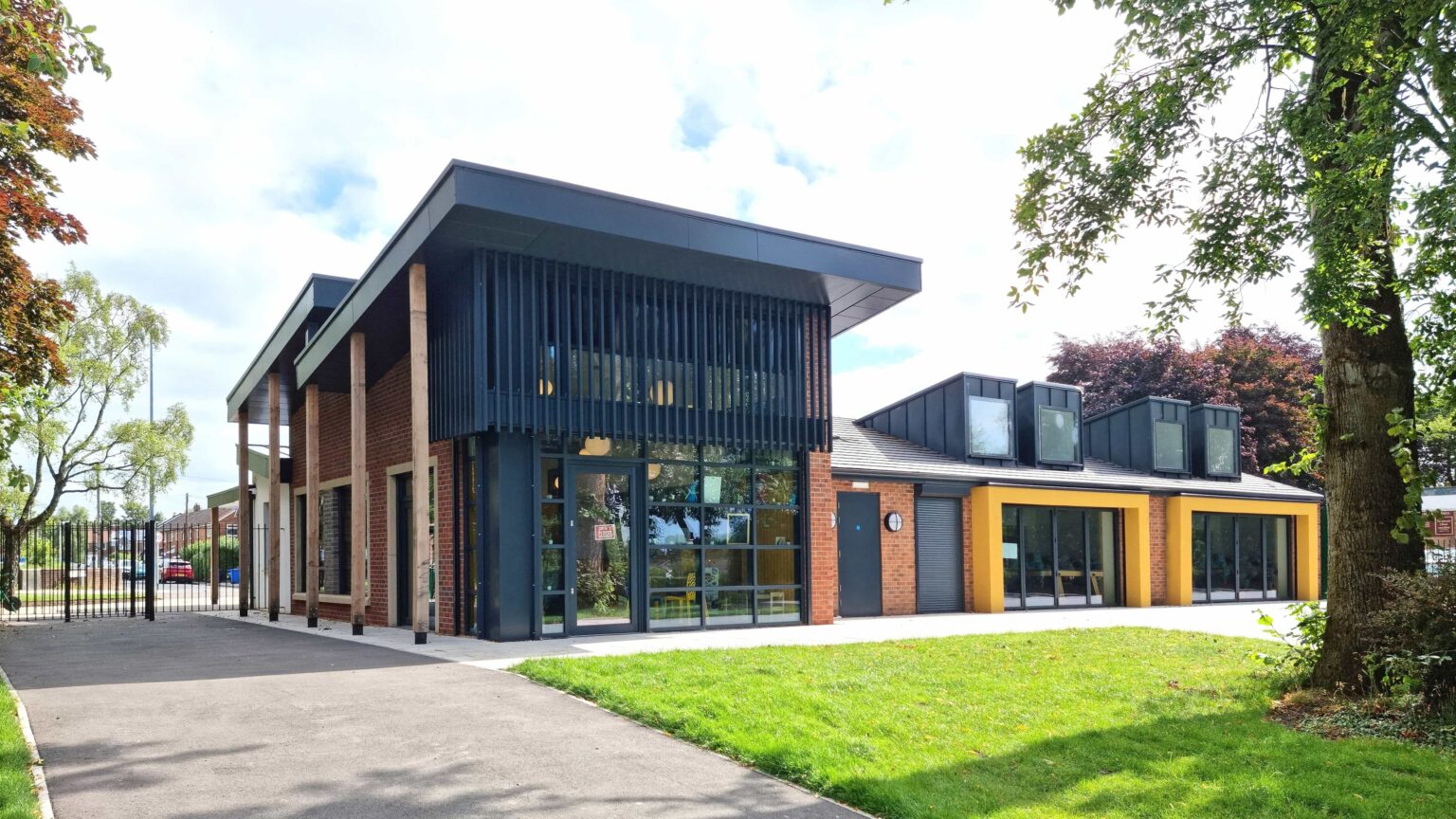 The award winning pavilion that was built by the community it serves