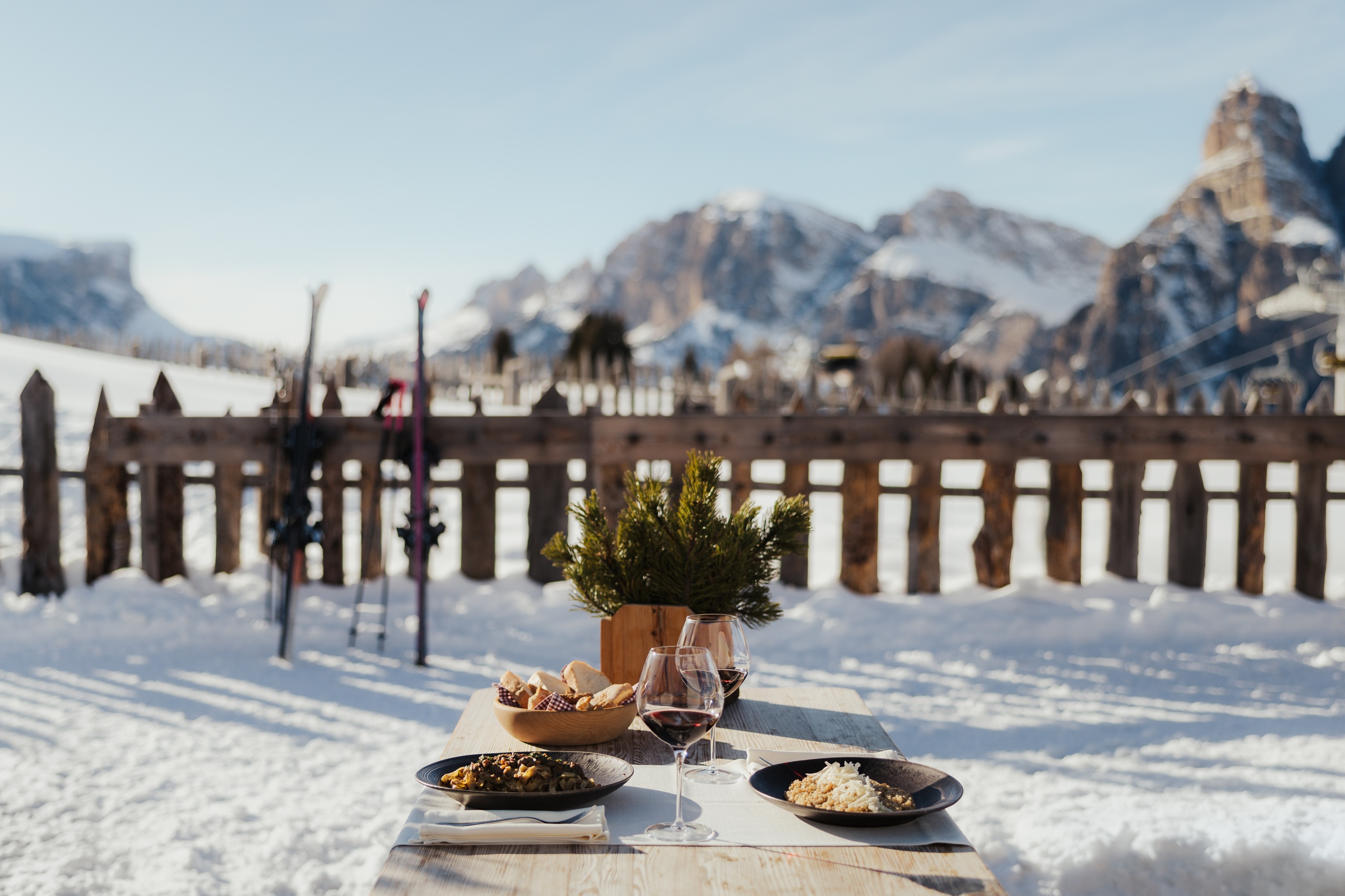 In Alta Badia, lunch is becoming part of the reason to ski